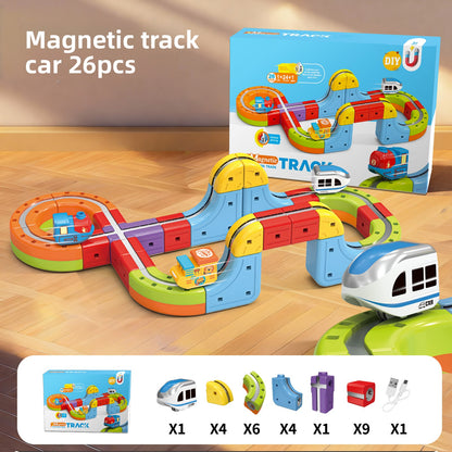 Creative Track Building Set ModularTrackCube 26pcs Mag