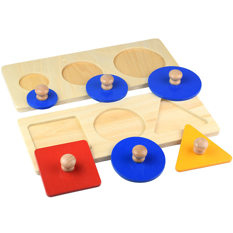 Wooden Shape Puzzle Board
