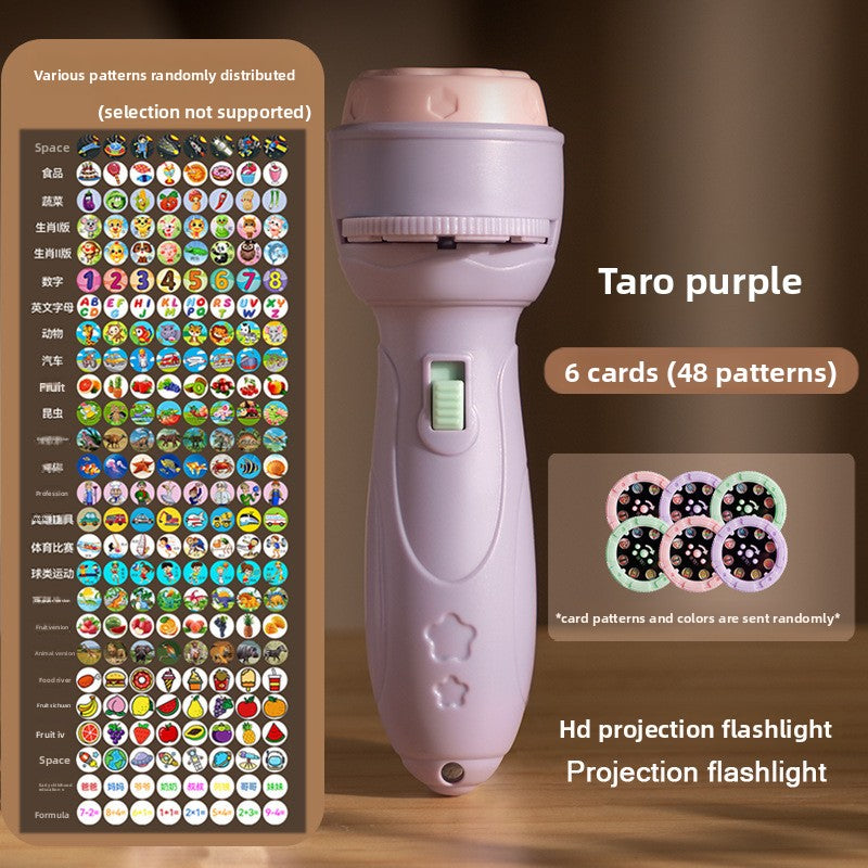 Kids Projection Flashlight Learning Toy