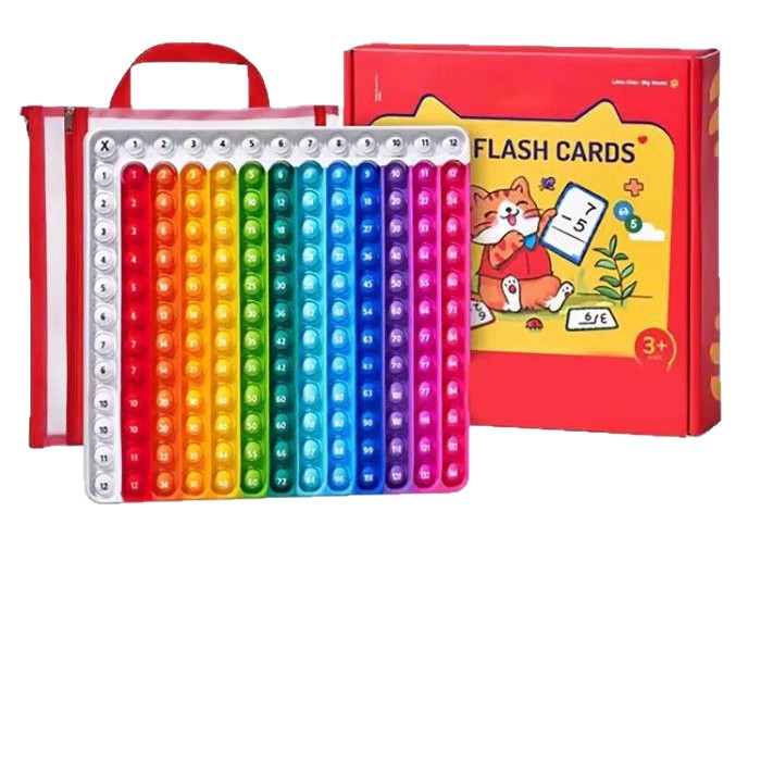 Math Fidget Flash Cards for Kids