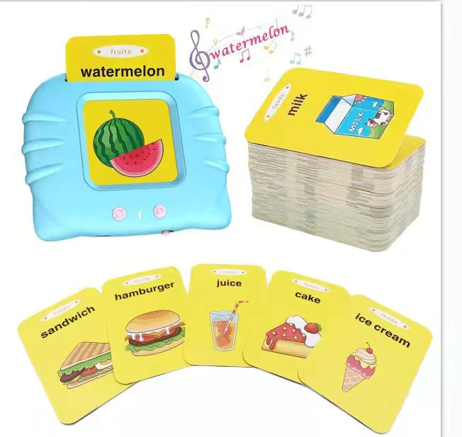 Learn & Speak: Early Childhood Education Card Machine for Smart Minds! 🗣️🎶