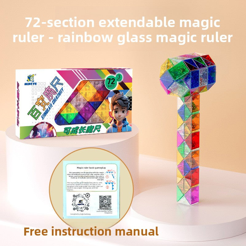 Magic Ruler STEM Building Toy for Kids
