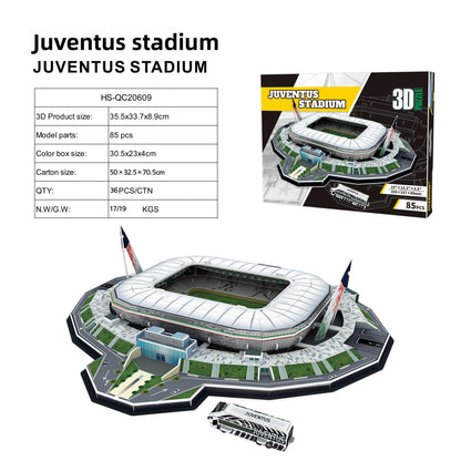 3D Stadium Puzzle Model for Kids