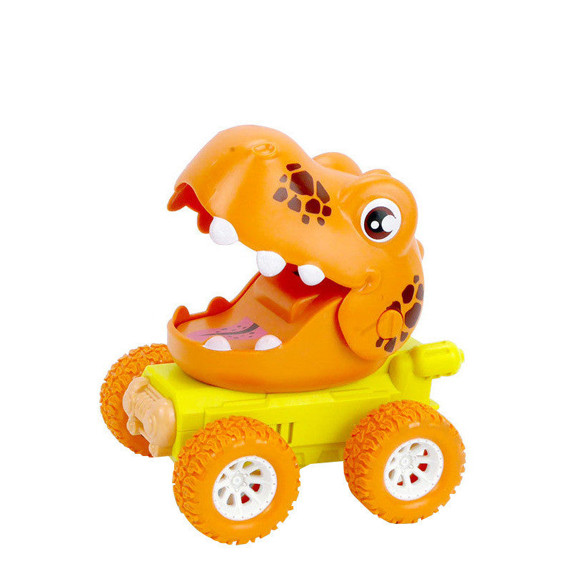 Dinosaur Push-and-Go Sliding Car Toy D 1PCS
