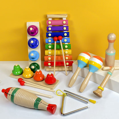 Montessori Wooden Musical Instrument Set