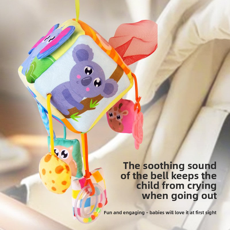 Baby Stroller Hanging Fabric Pull-Tissue Sensory Toy