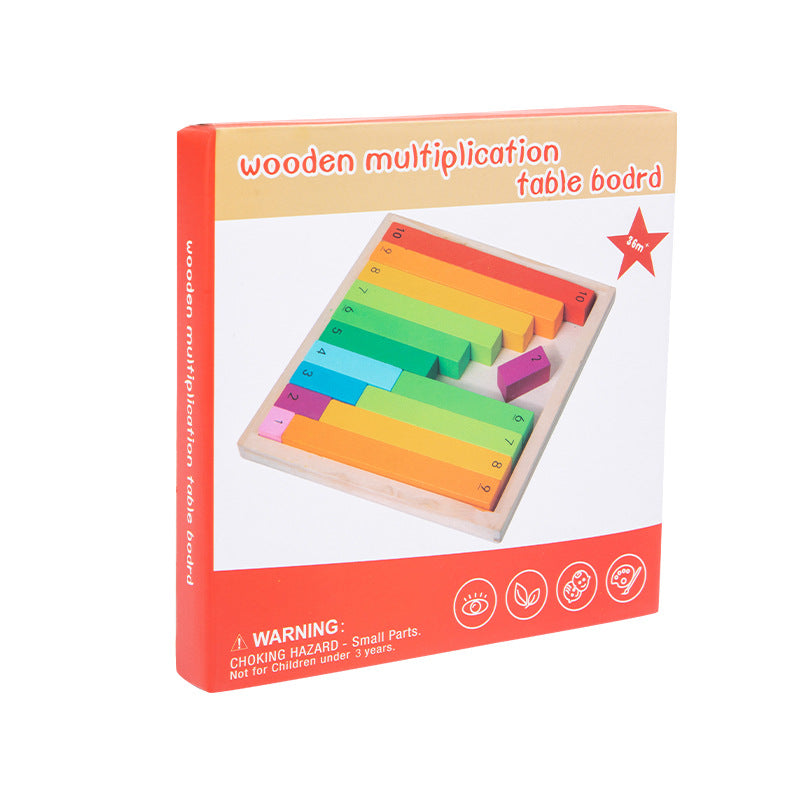 Wooden Montessori Math Sticks – Decimal or Fraction