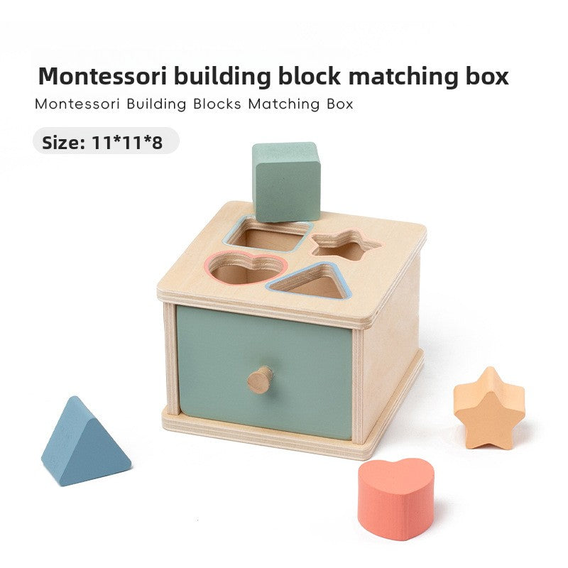 Montessori Shape and Color Matching Toy Shape Only