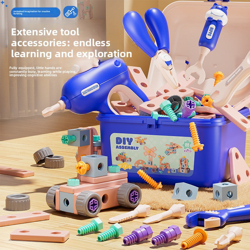 Pretend Tool Box Building Toy Set