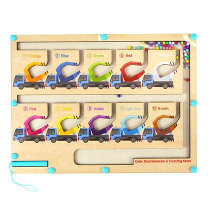 Wooden Magnetic Learning Toy Set