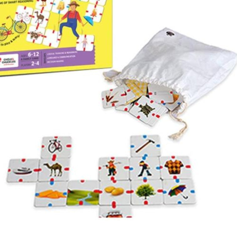 Logic and Focus Mystery Board Game for Kids