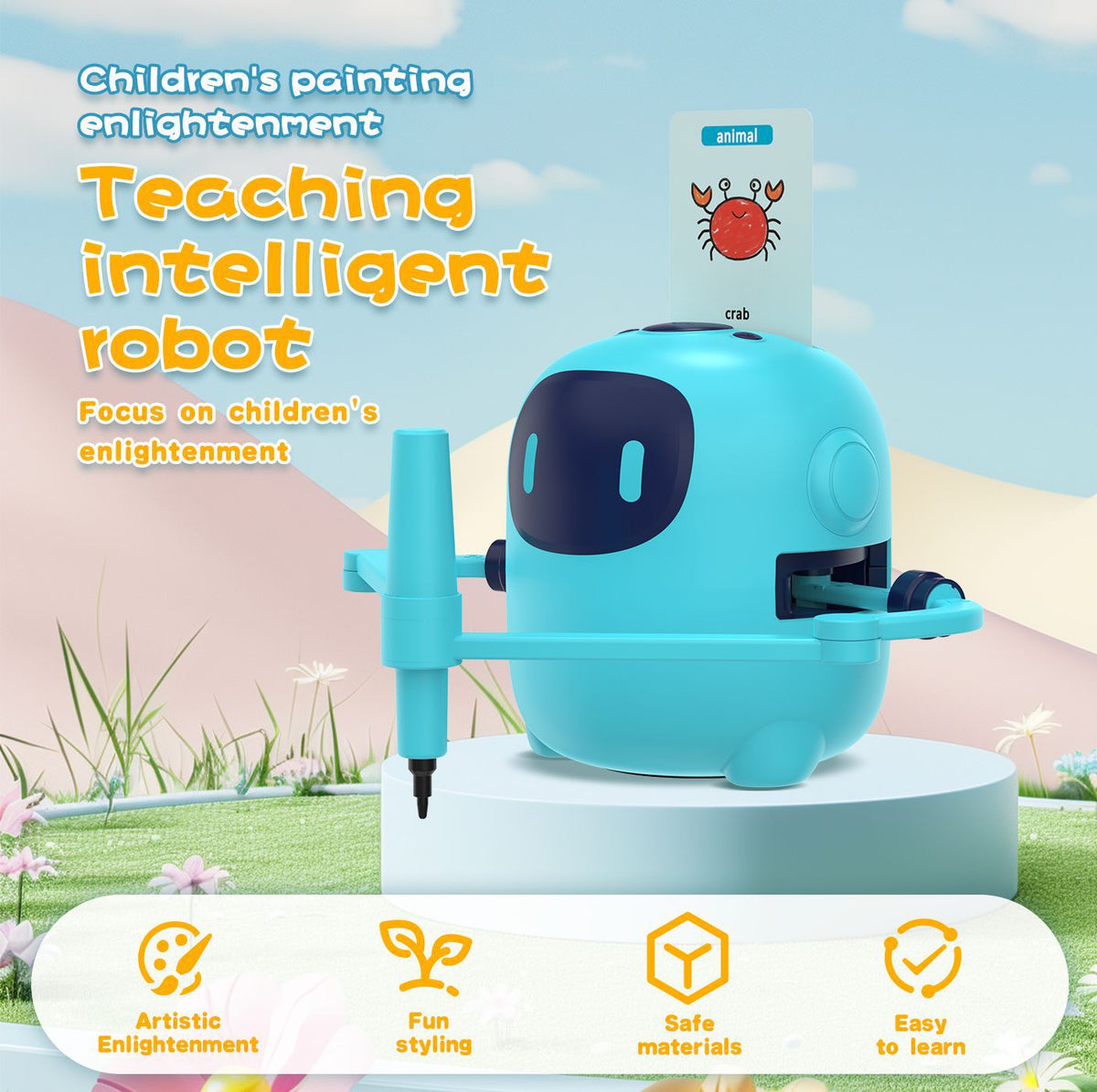 Smart Painting Robot for Kids