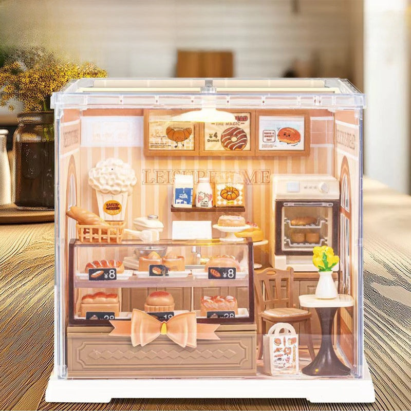 DIY Light-Up Building Block House Kits