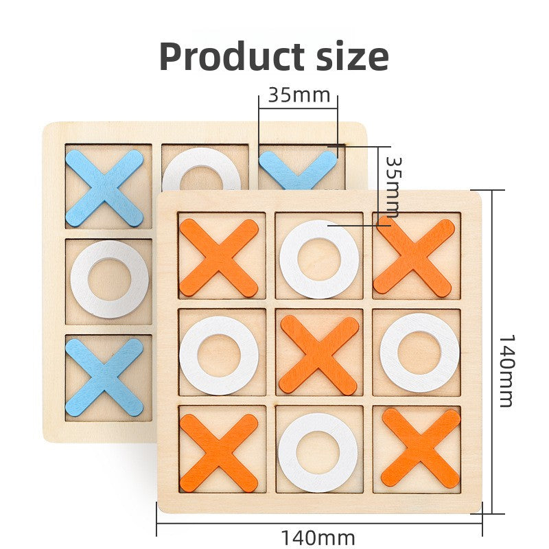Wooden Board Game Set for Kids