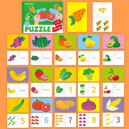 Montessori Wooden Educational Puzzle Board