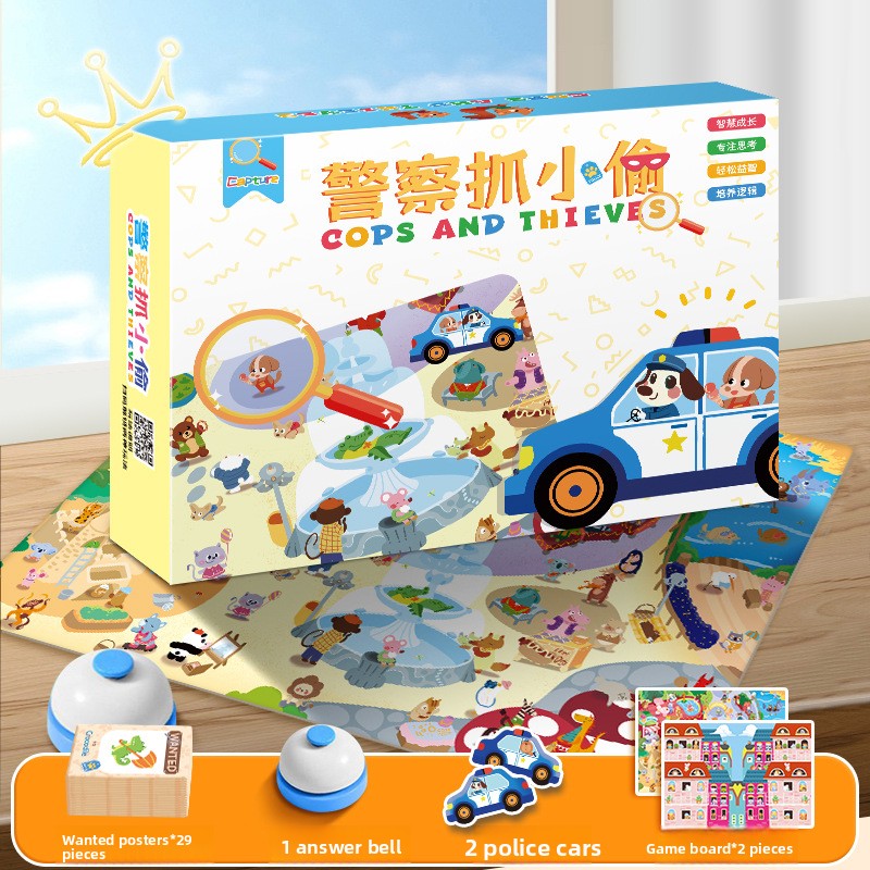 Children’s Story-Themed Puzzle Board Game