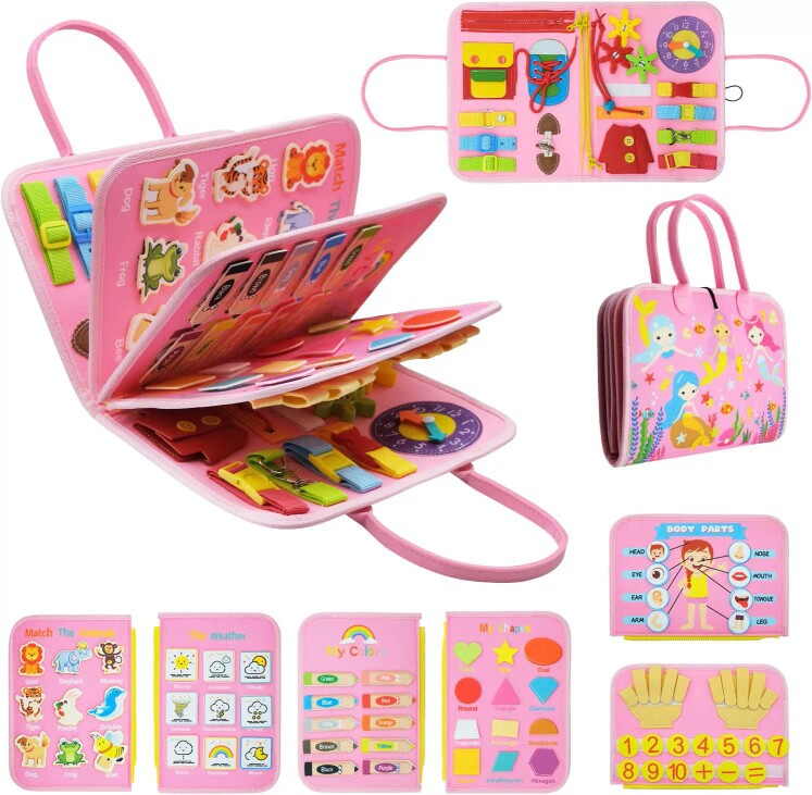 Felt Learning Board for Kids