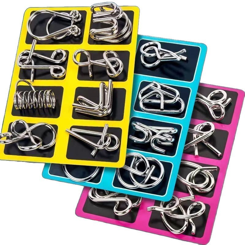 Brain Puzzle Unlocking Toy for Kids Logic Skills
