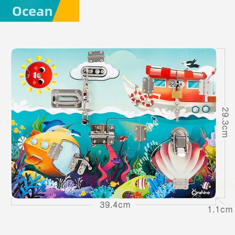 Cognitive Activity Board for Young Learners
