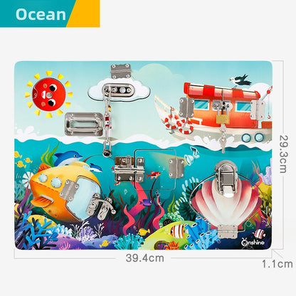 Cognitive Activity Board for Young Learners
