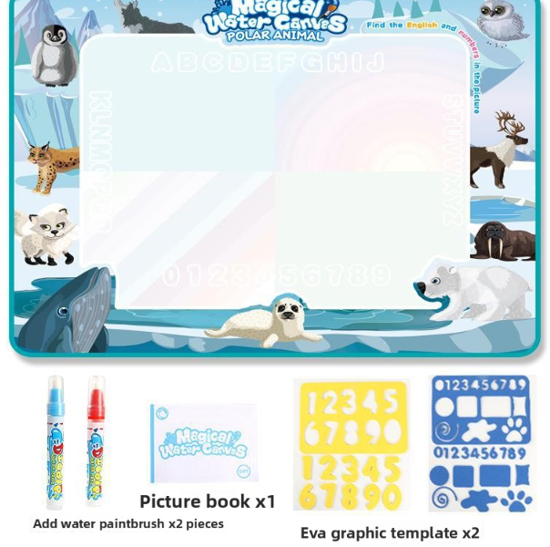 Reusable Water Drawing Mat for Kids
