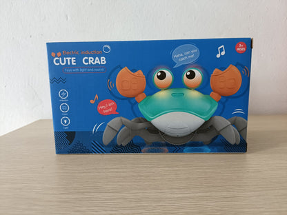 Rechargeable Electric Crab Toy with Music and Lights