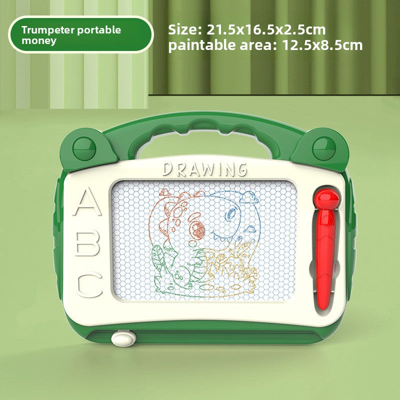 Magnetic Drawing Board for Kids with Pen and Stamps