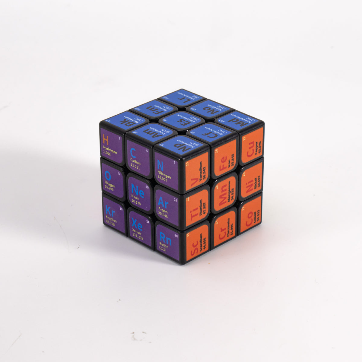 Periodic Table Chemistry Puzzle Cube for Kids