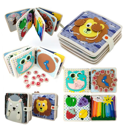 3D Farm Animal Cloth Book for Toddlers