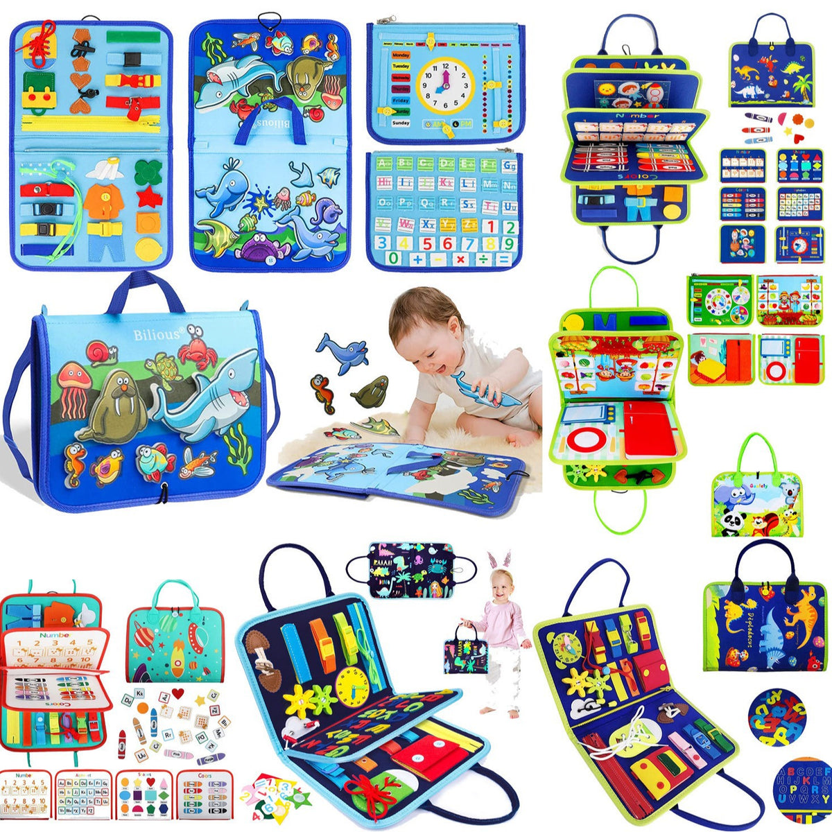 Felt Activity Learning Board – Theme & Page Options