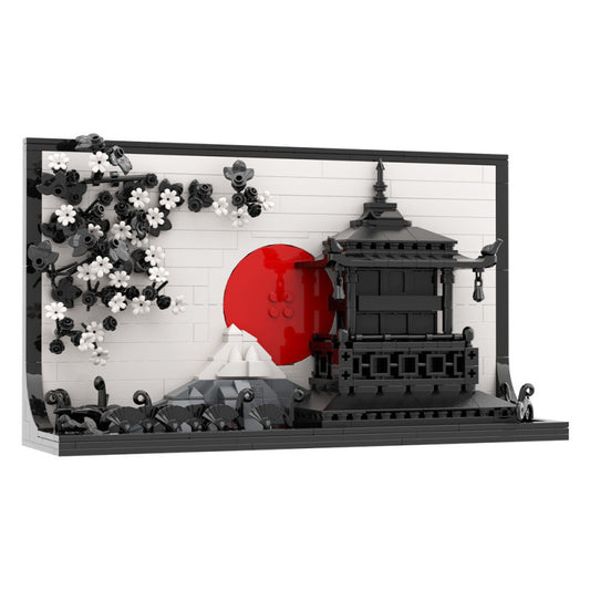 Japanese Art-Inspired Building Block Set