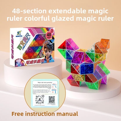 Magic Ruler STEM Building Toy for Kids