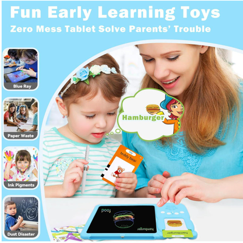 8.5-Inch Talking Card Reader with Writing Board