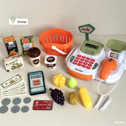 Coffee Machine Donut Shop Pretend Play Set
