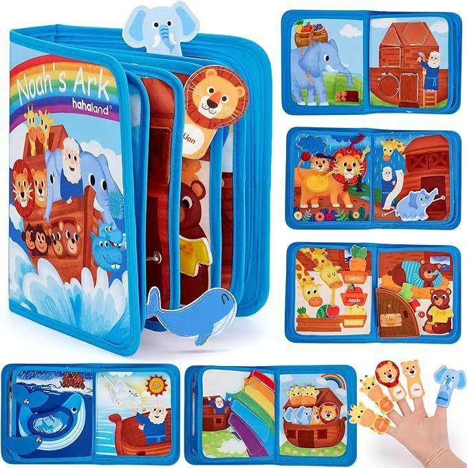3D Farm Animal Cloth Book for Toddlers