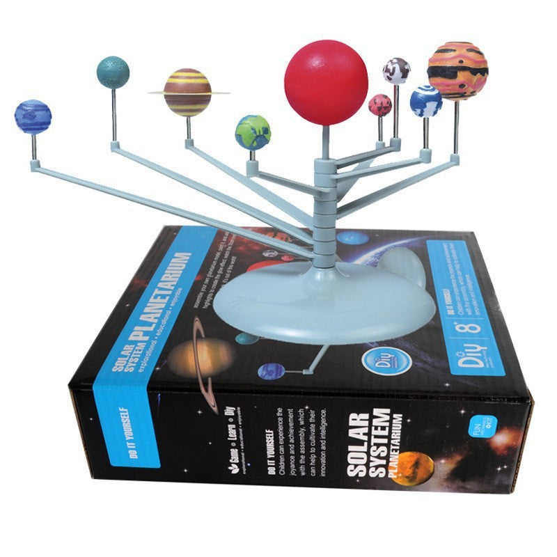DIY Solar System Planetarium Model – 8 or 9 Planet Versions