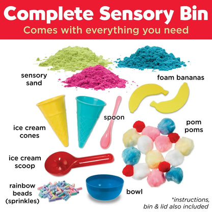 6280000 Sensory Bin Ice Cream Shop- Child Sensory Toy for Boys and Girls