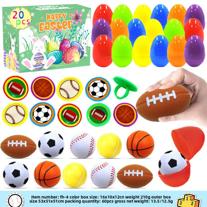 Easter Puzzle Egg Toy Set for Kids