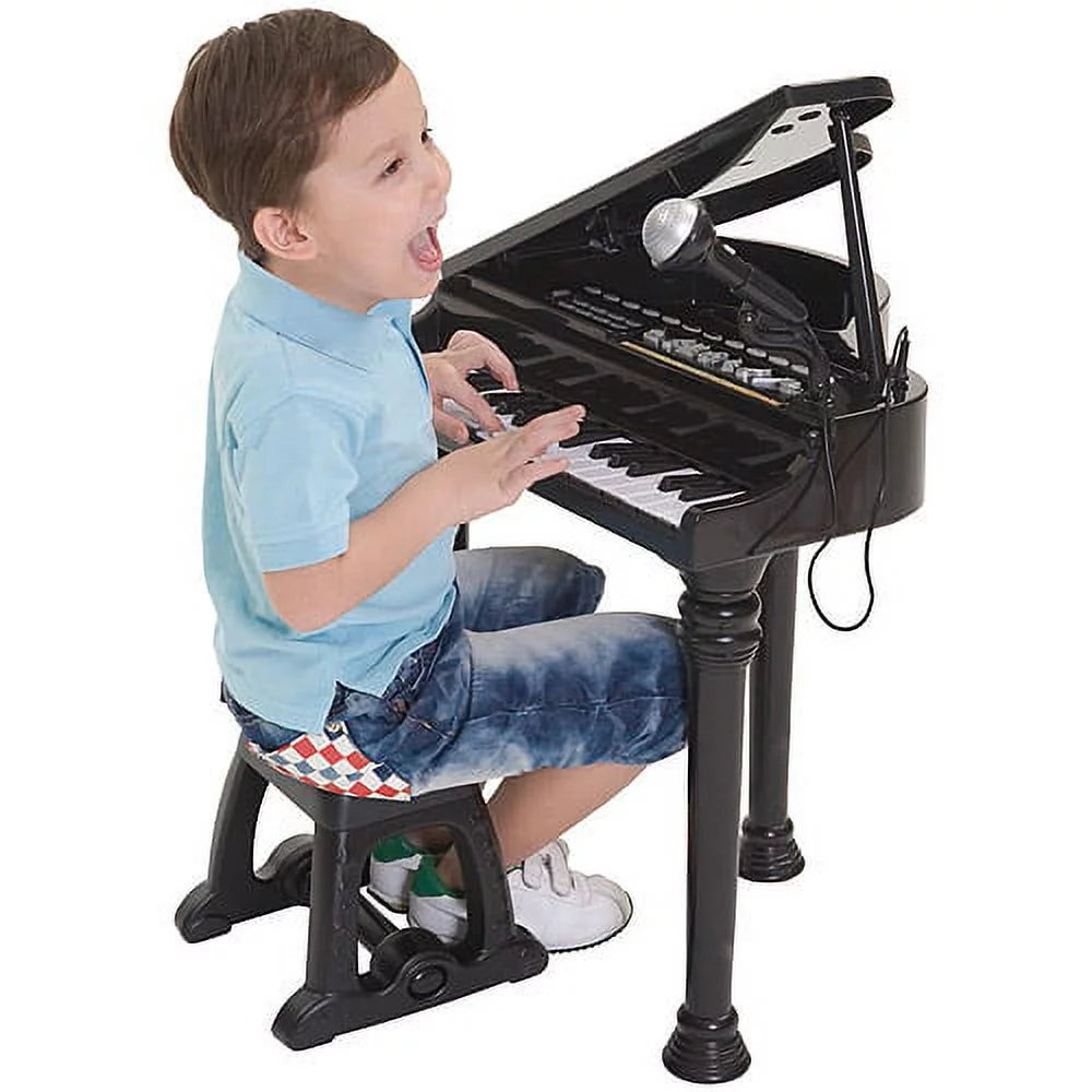 Symphonic Grand Piano with Concert Seat - Unisex Toy Recommended for Ages 3 Years and Up.