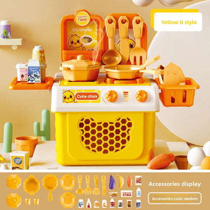 Kids Pretend Play Kitchen Learning Set