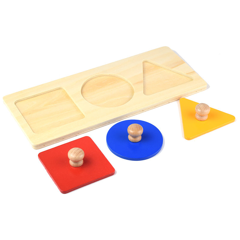 Wooden Shape Puzzle Board
