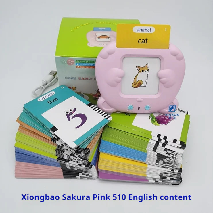 Learn & Speak: Early Childhood Education Card Machine for Smart Minds! 🗣️🎶