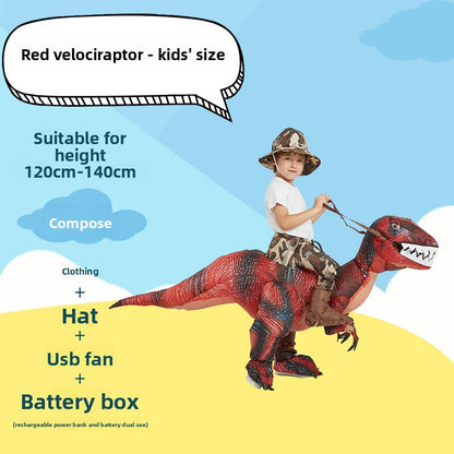 Inflatable Dinosaur Costume for Kids and Adults