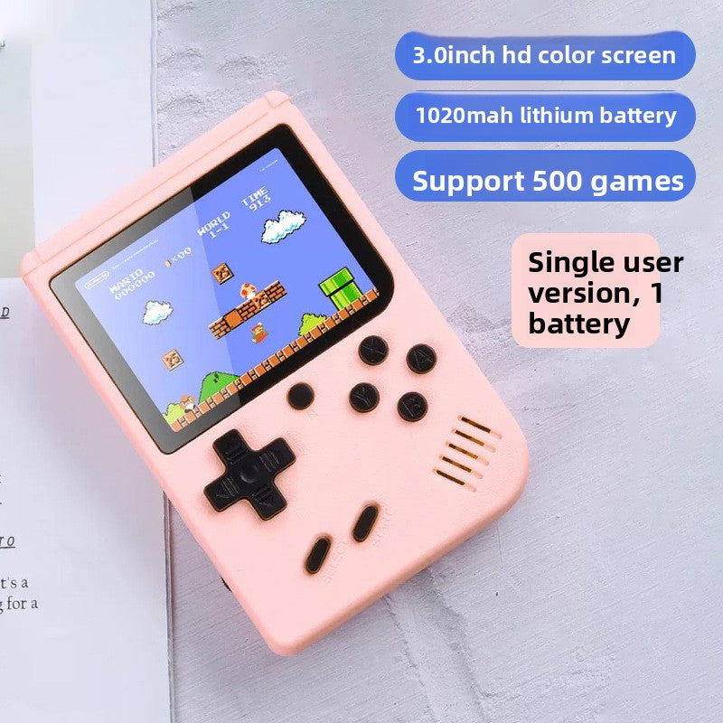 Portable Retro Handheld Game Console – 400–500 Games Wonder Kids Toy