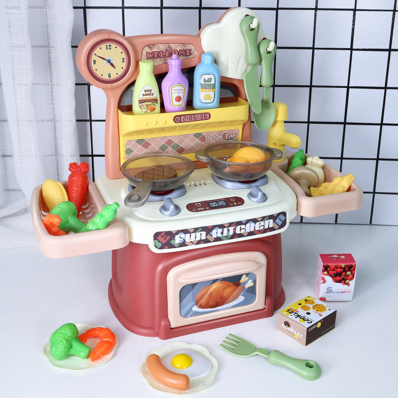 Kids Kitchen Cooking Play Set