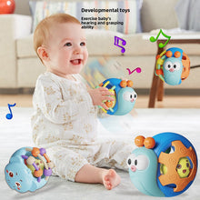 Baby Teether Rattle Ball – Sensory Grasping Toy