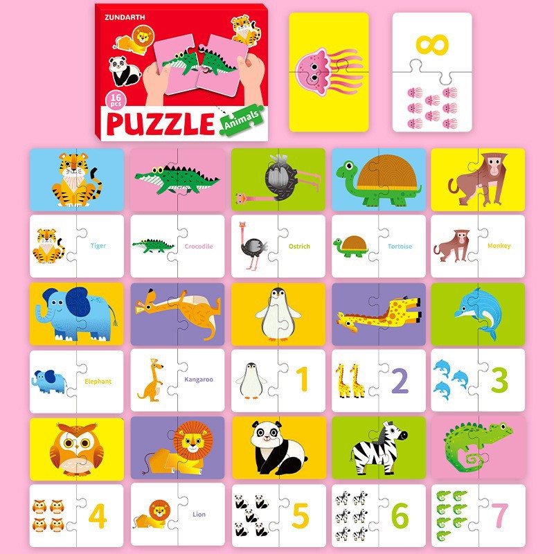 Montessori Wooden Educational Puzzle Board