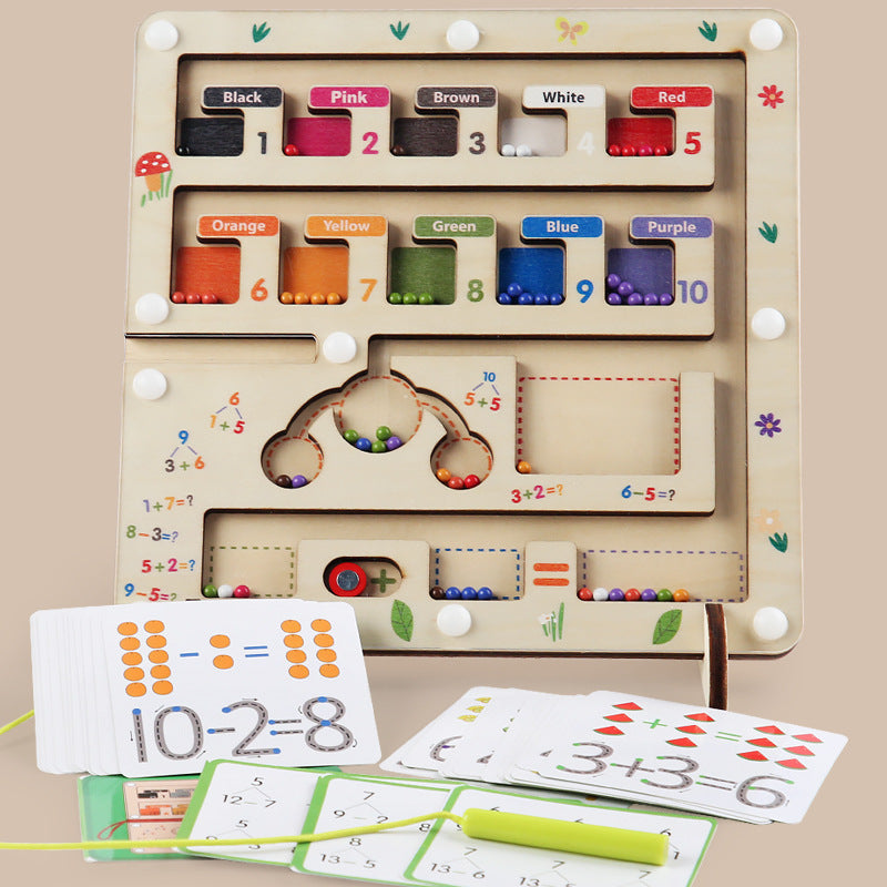 Wooden Magnetic Learning Toy Set