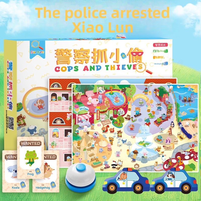 Children’s Story-Themed Puzzle Board Game