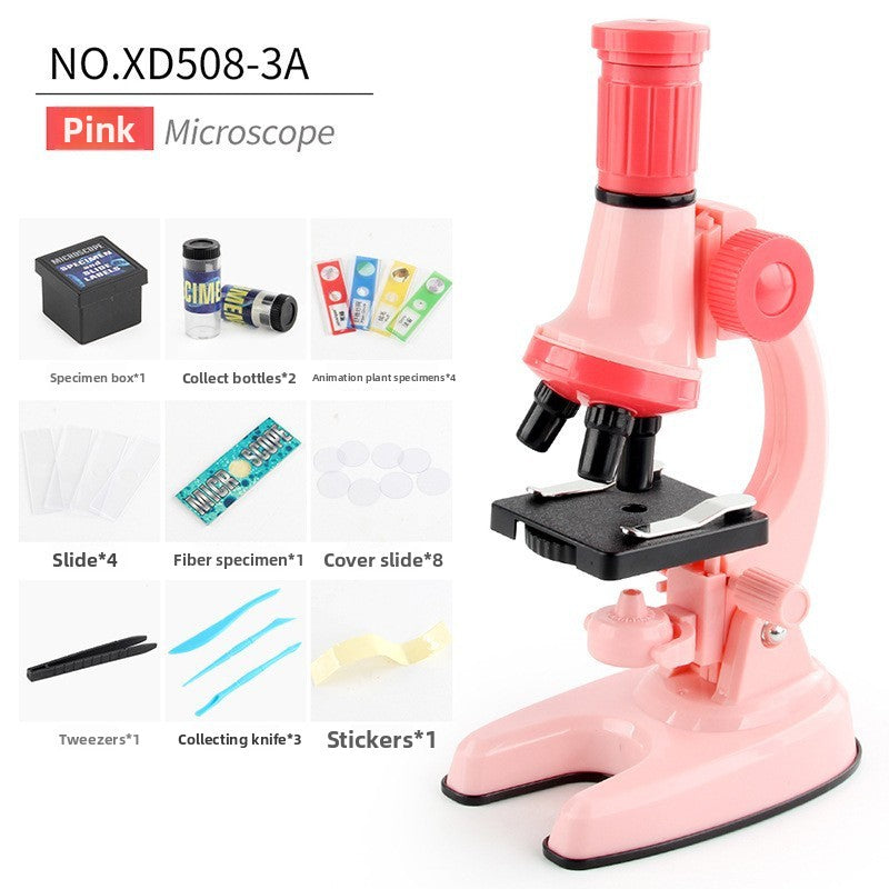 Portable Microscope Kit for Kids Science